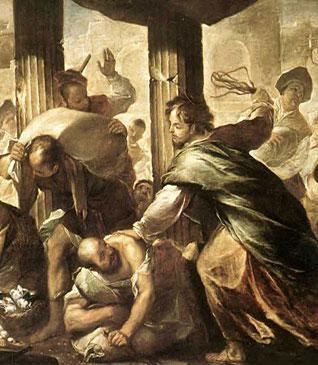           Jesus in the temple